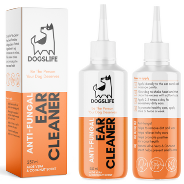DogsLife Anti-Fungal Ear Cleaner Dog 237ml - 237ml